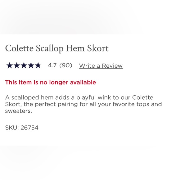 Lilly Pulitzer White Skort - Picture 10 of 10